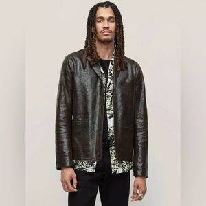 John Varvatos Fresno Leather Jacket